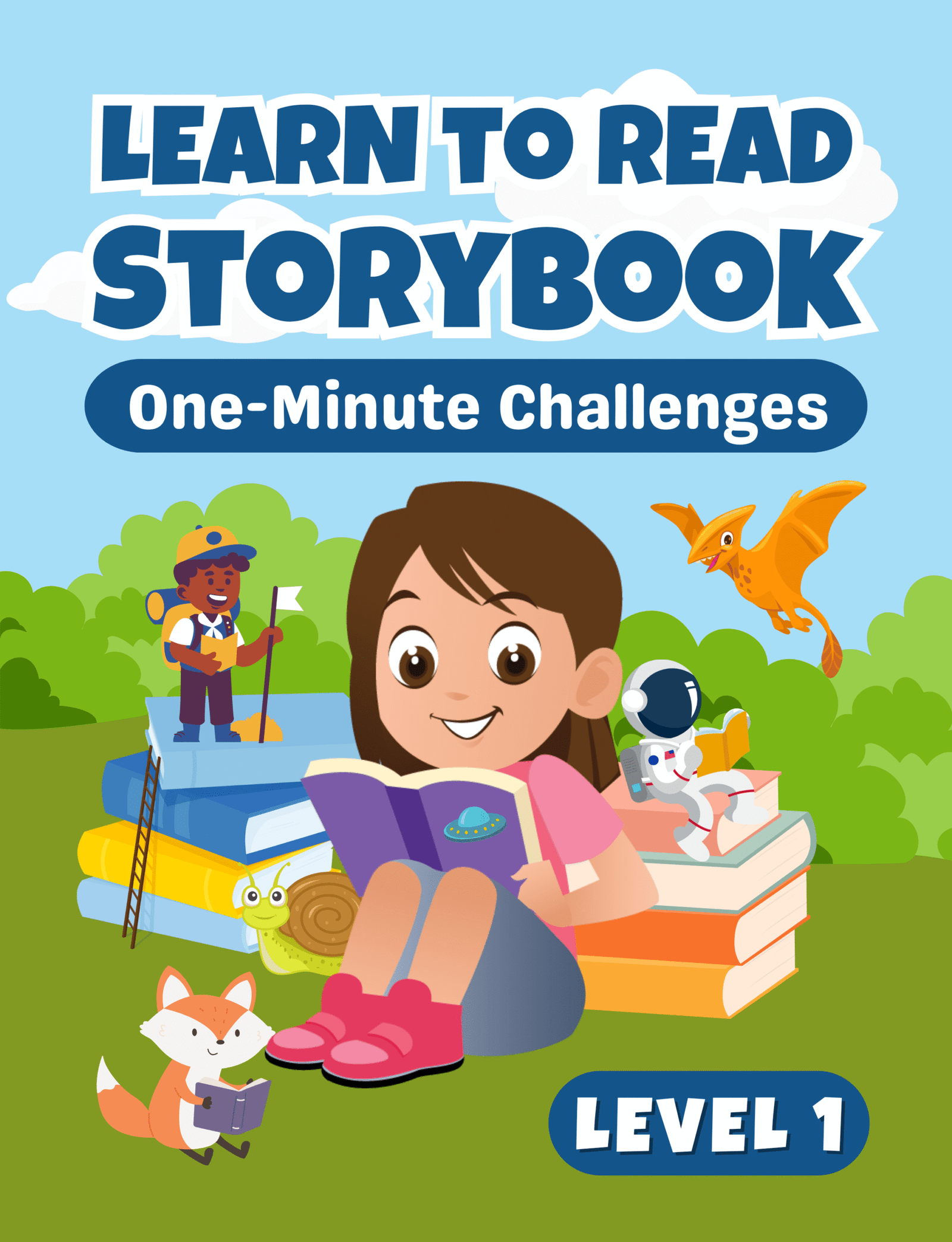 Learn to Read Storybook One-Minute Challenges Level 1 front cover