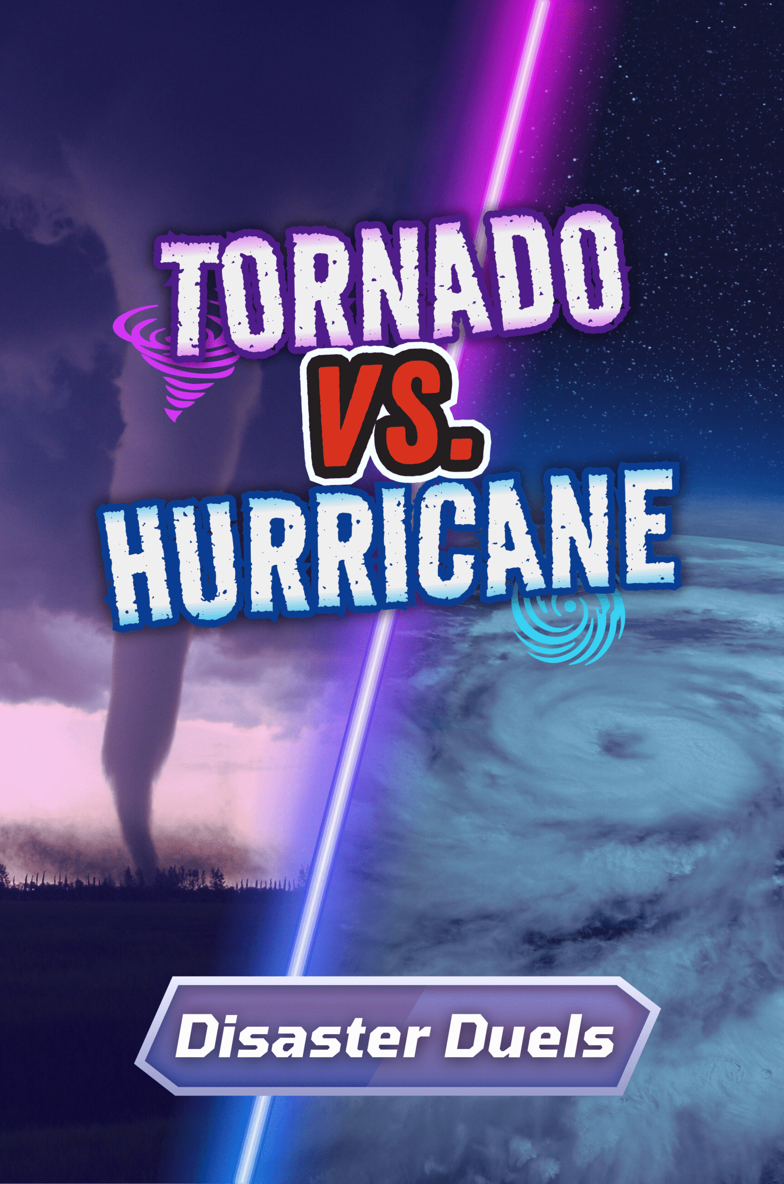 Tornado vs Hurricane front cover